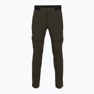 Men's trekking trousers Salewa Pedroc 3 DST 2IN1 dark olive