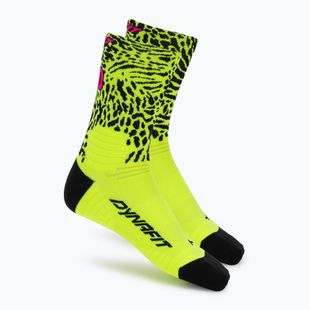 Socks DYNAFIT Run Wild Crew ultra yellow