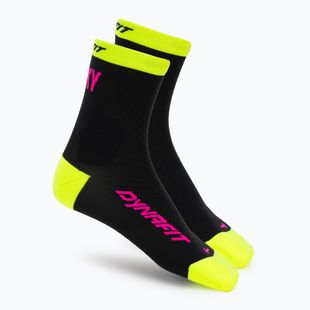 Socks DYNAFIT Trail Mid black out ultra yellow/5A30