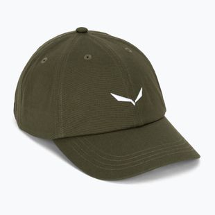 Baseball cap Salewa Eagle Logo dark olive