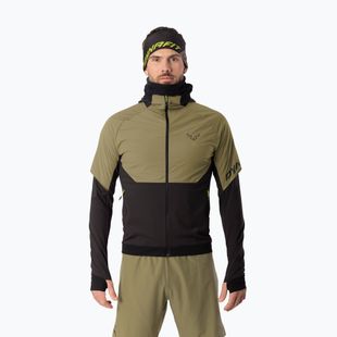 Men's running jacket DYNAFIT Alpine Hybrid military green/0910