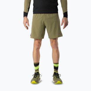 Men's running shorts DYNAFIT Alpine Pro 2IN1 military green
