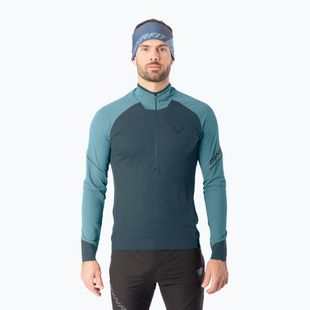Men's running sweatshirt Dynafit Alpine LS 1/2 Zip Tee smoke blue/0720/3162