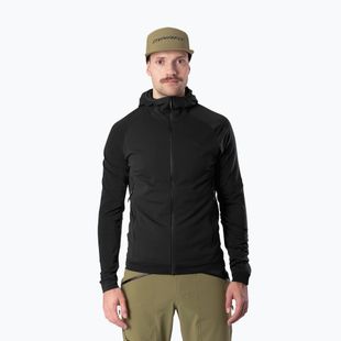 Men's DYNAFIT Radical Polartec Hooded Ski Touring Sweatshirt black out