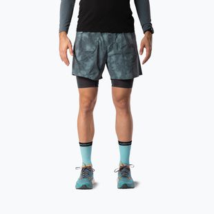 Men's running shorts DYNAFIT Trail Reflective 2in1 cinder