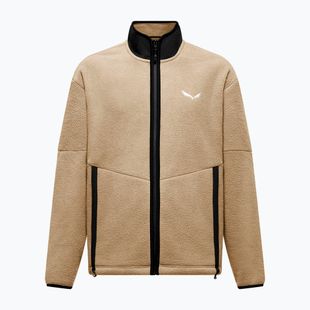 Men's fleece sweatshirt Salewa Fanes Full Zip quicksand