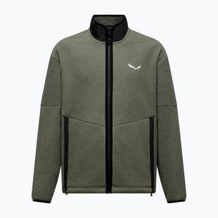 Men's fleece sweatshirt Salewa Fanes Full Zip faded green