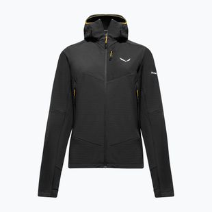 Women's fleece sweatshirt Salewa Ortles Fleece Pro Hooded Black Out