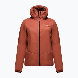 Women's hybrid jacket Salewa Ortles Hybrid TirolWool etruscan red
