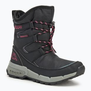 Kappa Youma Tex black/pink children's snow boots