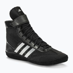 Men's boxing shoes adidas Combat Speed.5 black/silver BA8007