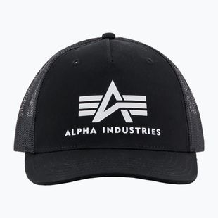Men's Alpha Industries Basic Trucker baseball cap black