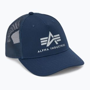 Men's Alpha Industries Basic Trucker baseball cap rep.blue