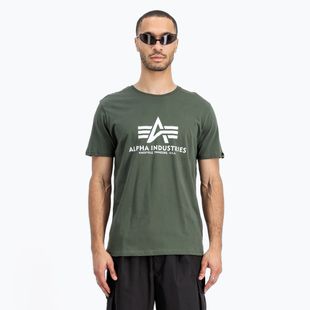 Alpha Industries men's Basic dark olive T-shirt