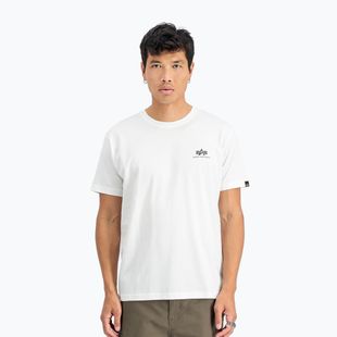 Men's Alpha Industries Basic Small Logo T-shirt white