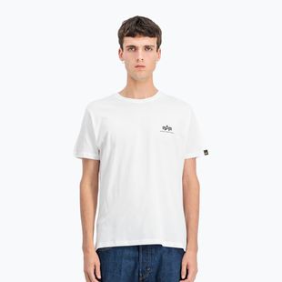 Alpha Industries men's t-shirt Backprint white