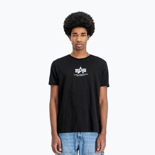 Men's Alpha Industries Basic Mid Logo T-shirt black