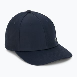 Alpha Industries men's Metal Label rep blue/chrome baseball cap