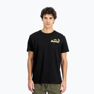 Alpha Industries men's Pearl Harbor Back Print T-shirt black