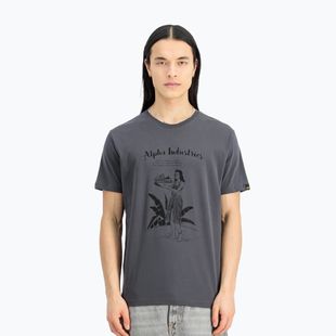 Alpha Industries men's t-shirt Hawaii vintage grey