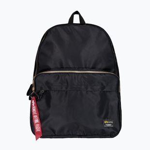 Alpha Industries Crew 18 l black urban backpack