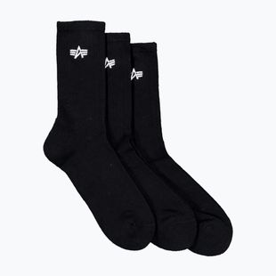 Alpha Industries men's socks Basic 3 pairs black