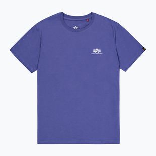 Men's Alpha Industries Basic Small Logo night purple T-shirt