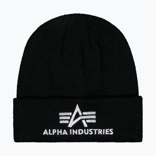 Alpha Industries 3D black/silver cap