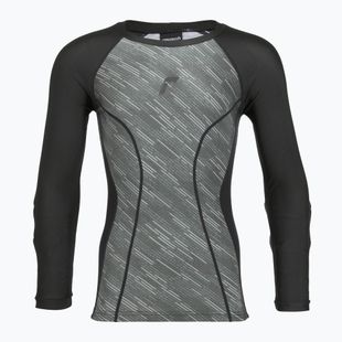 Goalkeeper's longsleeve Reusch Padded Eco Undershirt black/desert green