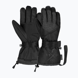 Ski gloves Reusch Baseplate R-Tex XT black/black melange