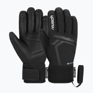 Ski gloves Reusch Down Spirit GORE-TEX SC black/silver