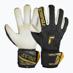 Reusch Attrakt Freegel Gold X GluePrint Finger Support goalkeeper glove black/gold