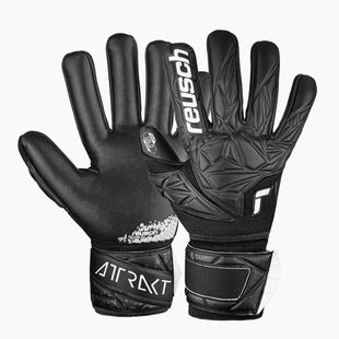Reusch Attrakt Gold NC Finger Support Goalkeeper Gloves black
