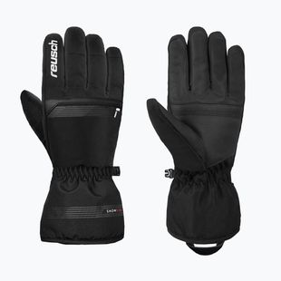 Ski gloves Reusch Snow King black/white