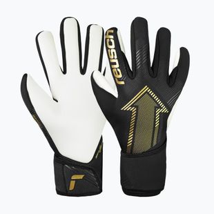 Reusch Fastgrip Silver black/gold goalkeeper's gloves