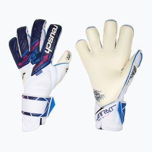 Reusch Attrakt RE:GRIP Evolution goalkeeper gloves blue/pink/white