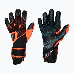 Reusch Attrakt Fusion Carbon® 3D goalkeeper gloves black/shocking orange/black