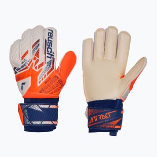 Reusch Attrakt Solid shocking orange/energize blue goalkeeper gloves