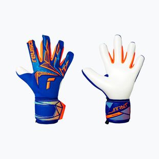 Goalkeeper gloves Reusch Attrakt Freegel Advance sharp blue/shocking orange