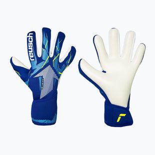Goalkeeper gloves Reusch Fastgrip Advance sharp blue/white
