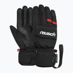 Ski gloves Reusch Speedster R_Tex XT black/fire red