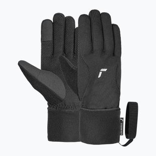 Ski gloves Reusch Fabio Stormbloxx Touch-Tec black/silver