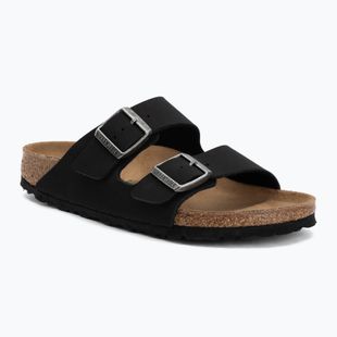 Slides BIRKENSTOCK Arizona Vegan Birkibuc Narrow black
