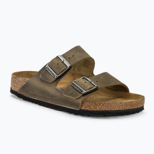 BIRKENSTOCK Arizona SFB LEOI Regular faded khaki slides