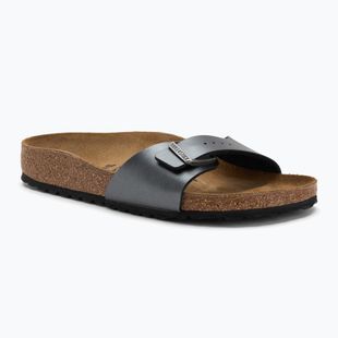 BIRKENSTOCK Madrid BF Narrow metallic black flip-flops