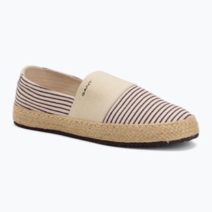 Women's espadrilles GANT Raffiaville brown/cream