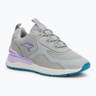 KangaROOS KD-Road vapor grey/lavender children's shoes
