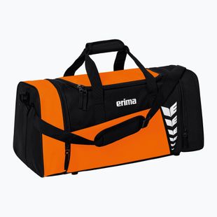 Training bag ERIMA Six Wings Sports Bag 49,5 l orange/black