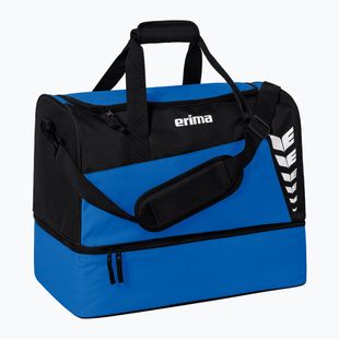 Training bag ERIMA Six Wings Sports Bag With Bottom Compartment 60 l new royal/black