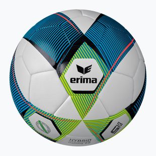 ERIMA Hybrid Training 2.0 football mykonos blue/lime size 5